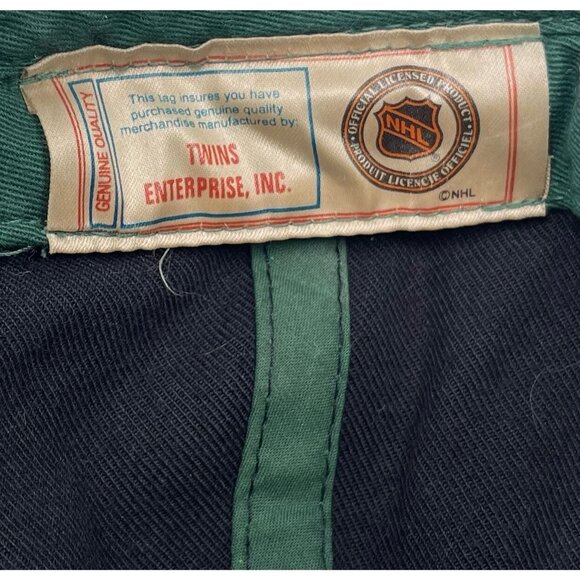 VTG TWINS ENTERPRISE Dallas Stars Hockey Strapback Wool Blend BASEBALL CAP EUC - Picture 7 of 8